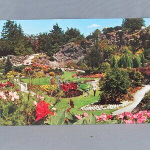 Vintage Postcard - Queen Elizabeth Park in Bloom Vancouver - Traveltime
